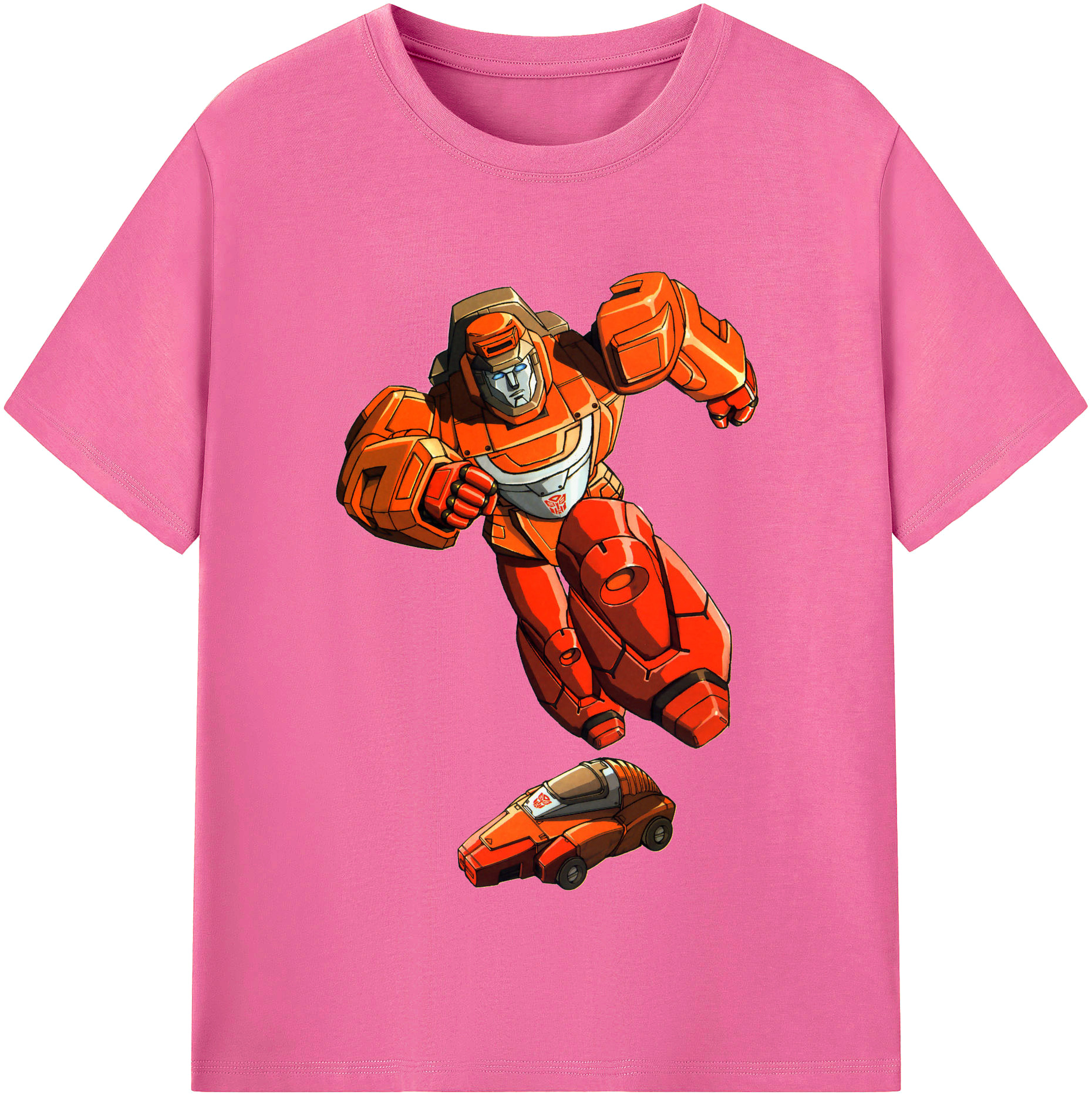 （画像用）  レディースカジュアルプリントTシャツ（綿100％）